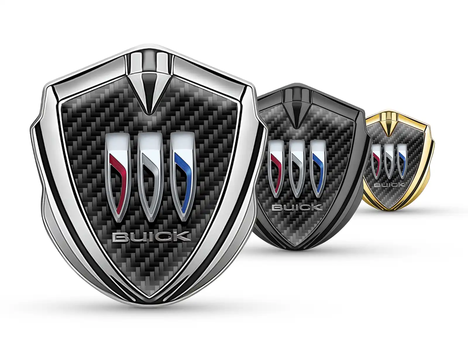 Buick Emblème Métal Insigne Tuning Aspect Éclatant
